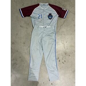 Garb Athletics‎ Lemay Governors LCBL Baseball Uniform Set Jersey Pants #21 L